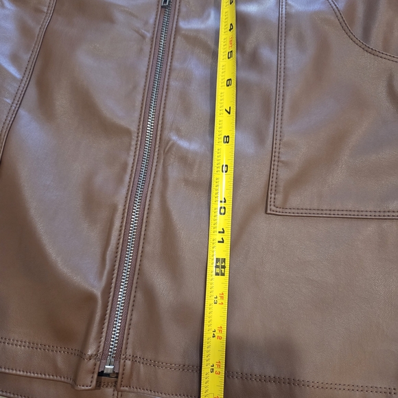 Tinseltown Brown Mini Skirt - Picture 6 of 8